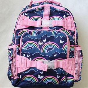 pottery barn rainbow backpack